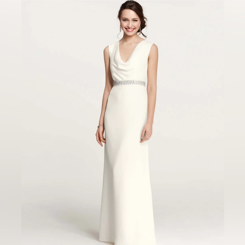 Ann Taylor MYA COWL NECK WEDDING GOWN